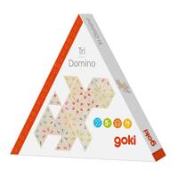 Goki houten tri-domino spel Goki houten tri-domino spel