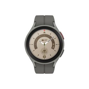 Samsung SM-R925FZTAEUB smartwatch / sport watch 3,56 cm (1.4") Super AMOLED 45 mm 4G Titanium GPS