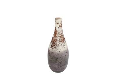 Vaas Raoul S gemixte kleuren conisch glas 12x12x31cm