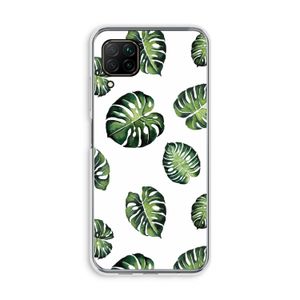 Tropische bladeren: Huawei P40 Lite Transparant Hoesje