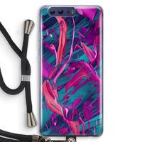 Pink Clouds: Honor 9 Transparant Hoesje met koord