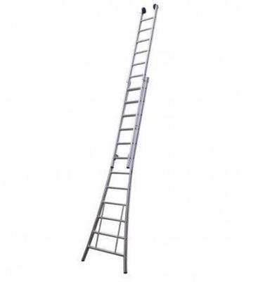 Little jumbo Reformladder PRO 2x14 met toprollen 3,75/6,50m - 1250300214