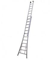 Little jumbo Reformladder PRO 2x14 met toprollen 3,75/6,50m - 1250300214