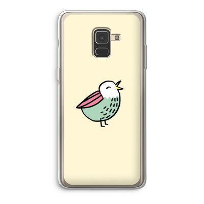 Birdy: Samsung Galaxy A8 (2018) Transparant Hoesje