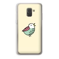 Birdy: Samsung Galaxy A8 (2018) Transparant Hoesje