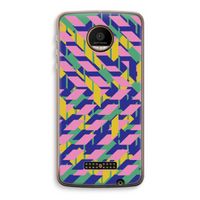 Skew Blush 1: Motorola Moto Z Force Transparant Hoesje