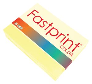 Kopieerpapier fastprint a4 160 gr kanariegeel