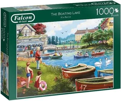 The Boating Lake Puzzel 1000 Stukjes The Boating Lake Puzzel 1000 Stukjes