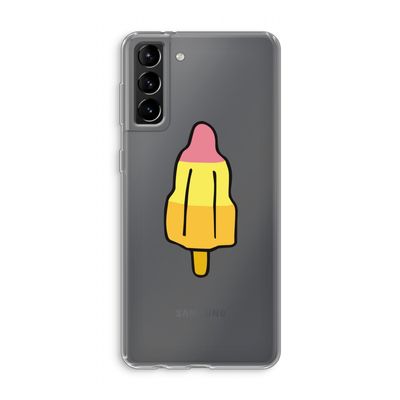 Raketijsje: Samsung Galaxy S21 Plus Transparant Hoesje