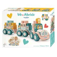 Abrick dierentrein met bouwblokken, 51dlg. Abrick dierentrein met bouwblokken, 51dlg.