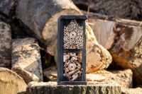 Insectenhotel de Reuzenmier zwart 20x15x40 cm - Boomstijl