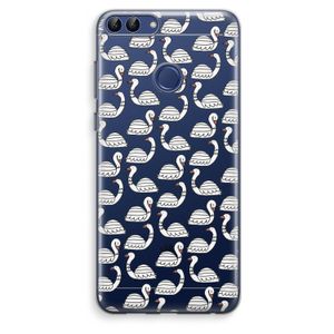 Zwanen: Huawei P Smart (2018) Transparant Hoesje