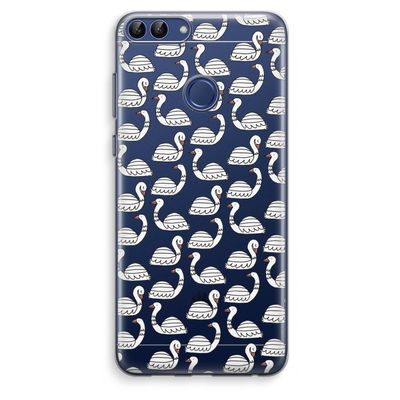 Zwanen: Huawei P Smart (2018) Transparant Hoesje