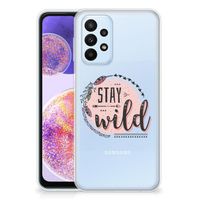 Samsung Galaxy A23 Telefoonhoesje met Naam Boho Stay Wild - thumbnail