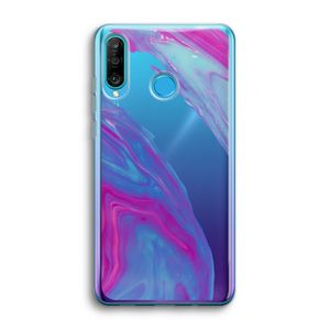 Zweverige regenboog: Huawei P30 Lite Transparant Hoesje