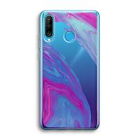 Zweverige regenboog: Huawei P30 Lite Transparant Hoesje
