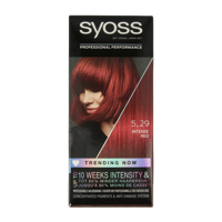 Syoss Color baseline 5-29 intens rood haarverf 1 Set