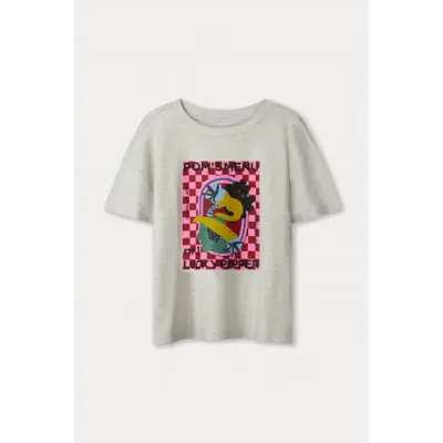 Pom Amsterdam - Grijs | Dames | Top | Grijs | 46 | regular | Kamst mode