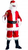 Red Santa Kerstman luxe - thumbnail