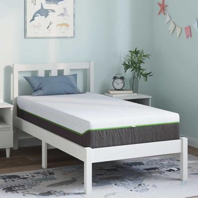 Matrassen Wit, Grijs 80 x 160 cm 100% polyester jacquard stof