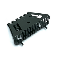 Bijenbekje stootvoegrooster 70mm - RAL 7010 Canvas grijs - thumbnail