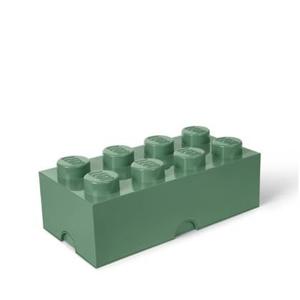 LEGO - Opbergbox Brick 8, Zandgroen - LEGO