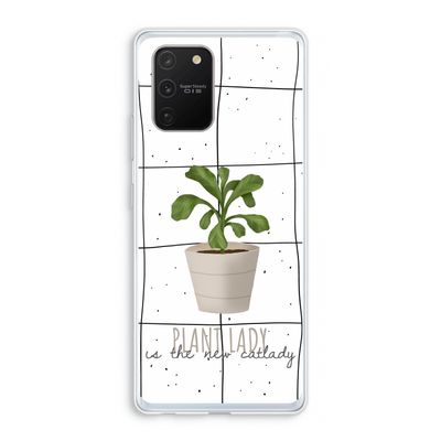 Kamerplant op vensterruit: Samsung Galaxy S10 Lite Transparant Hoesje