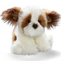 Carldick pluche knuffel shih tzu hond - knuffel hond - 24 cm - huisdieren knuffel