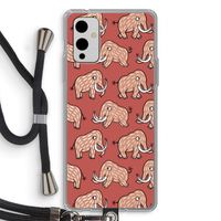 Mammoet: OnePlus 9 Transparant Hoesje met koord