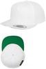 Flexfit FX6007 Classic 5 Panel Snapback - White - One Size