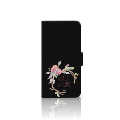 Google Pixel 8A Leuk Hoesje Boho Text