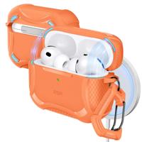 AirPods Pro 3 Cyber Tough Magnetic Case - Orange