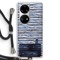 Verrassende lijnen: Huawei P50 Pro Transparant Hoesje met koord