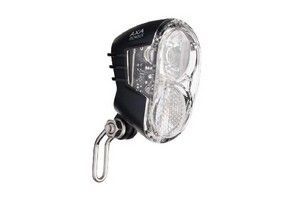 Axa Koplamp echo 15 switch aan/uit led dynamo zwart
