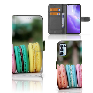 OPPO Find X3 Lite Book Cover Macarons