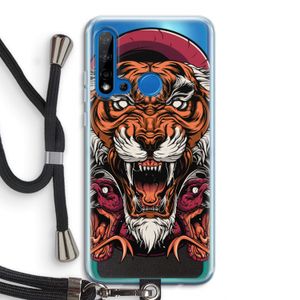 Tiger and Rattlesnakes: Huawei P20 Lite (2019) Transparant Hoesje met koord
