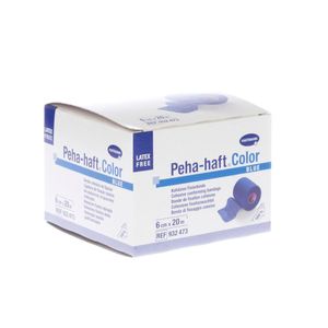 Peha-haft Blauw Lf 6cmx20m 1 P/s