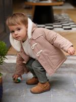 Babyparka met capuchon cappuccino Babyparka met capuchon cappuccino