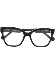 LIU JO lunettes de vue à monture papillon - Noir