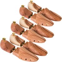 tectake - 3 paar schoenspanners van cederhout 44-45 - 403292 - thumbnail