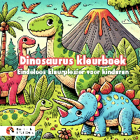 Dinosaurus kleurboek voor kinderen - thumbnail