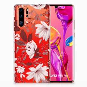 Hoesje maken Huawei P30 Pro Watercolor Flowers