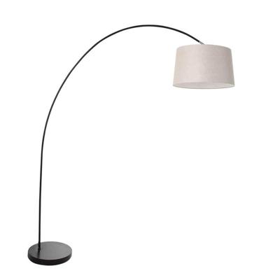 Steinhauer BooglampSolva met grijze kap - 3905ZW