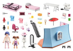 PLAYMOBIL Miraculous - Marinettes loft Constructiespeelgoed