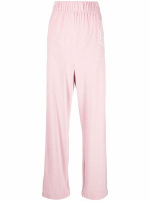 Khrisjoy pantalon à taille élastiquée - Rose