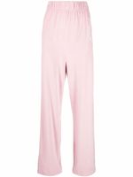 Khrisjoy pantalon à taille élastiquée - Rose