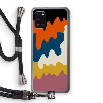 Baar A: Samsung Galaxy A31 Transparant Hoesje met koord