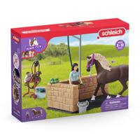Schleich horse club paardenwasbox met emily en van hor 42438