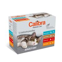 CALIBRA Cat Premium Adult - nat kattenvoer - 12x100g