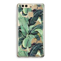 Bananenbladeren: Huawei P9 Transparant Hoesje